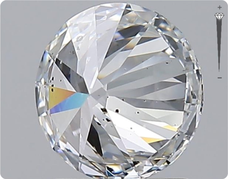 Natural 1.50ct GIA Diamond | Color E | Clarity SI2 | Round Cut | EX EX EX #D10416
