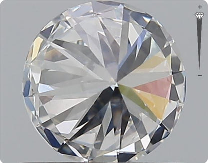 Natural 0.70ct GIA Diamond | Color E | Clarity SI1 | Round Cut | EX EX EX #D10419