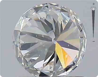 Natural 0.75ct GIA Diamond | Color F | Clarity SI1 | Round Cut | EX EX EX #D10420