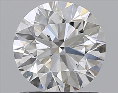 Natural 0.90ct GIA Diamond | Color D | Clarity SI1 | Round Cut | EX EX EX #D10422