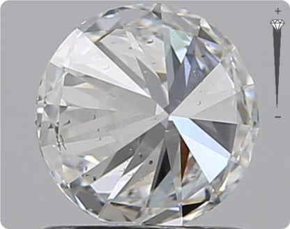 Natural 0.90ct GIA Diamond | Color D | Clarity SI1 | Round Cut | EX EX EX #D10422