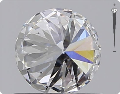 Natural 0.70ct GIA Diamond | Color D | Clarity VVS2 | Round Cut | EX EX EX #D10423