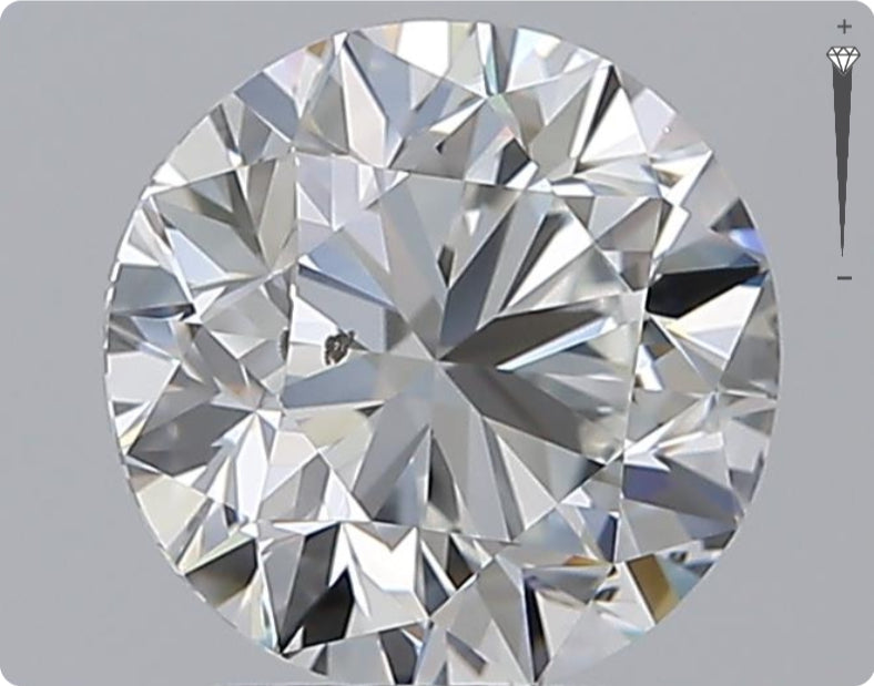 Natural 2.00ct GIA Diamond | Color G | Clarity SI2 | Round Brilliant Cut | VG EX VG #D10425