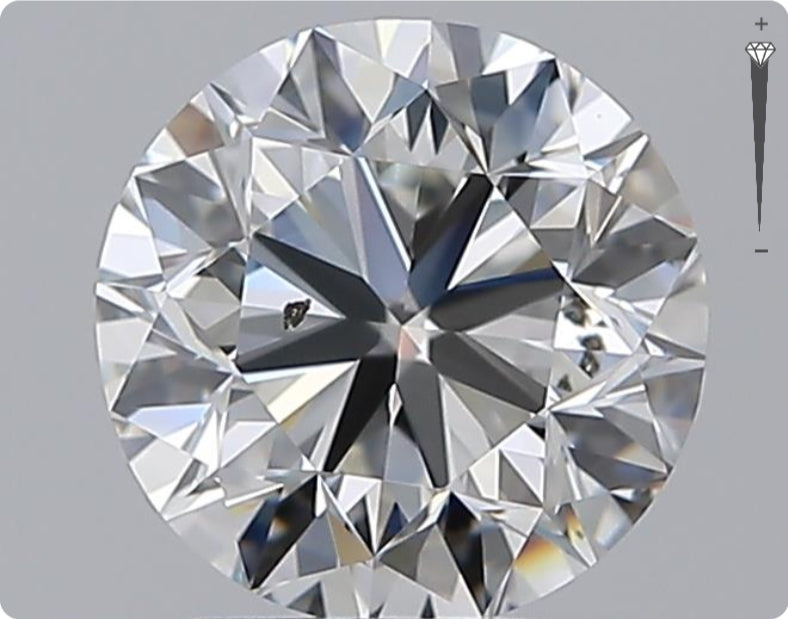 Natural 2.00ct GIA Diamond | Color G | Clarity SI2 | Round Brilliant Cut | VG EX VG #D10425