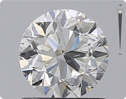 Natural 1.01ct GIA Diamond | H Color | SI1 Clarity | Round Cut | VG EX VG #D10427