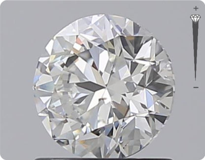 Natural 1.01ct GIA Diamond | H Color | SI1 Clarity | Round Cut | VG EX VG #D10427