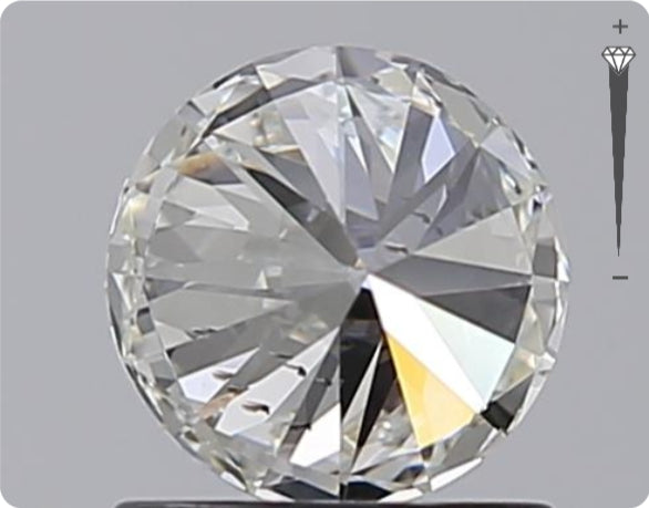 Natural 1.01ct GIA Diamond | H Color | SI1 Clarity | Round Cut | VG EX VG #D10427