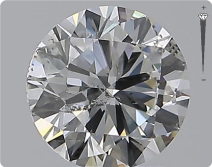 Natural 1.50ct GIA Diamond | Color H | Clarity SI2 | Round Cut | VG EX EX #D10428