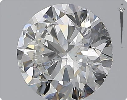 Natural 1.50ct GIA Diamond | Color H | Clarity SI2 | Round Cut | VG EX EX #D10428