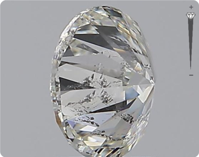 Natural 1.50ct GIA Diamond | Color H | Clarity SI2 | Round Cut | VG EX EX #D10428