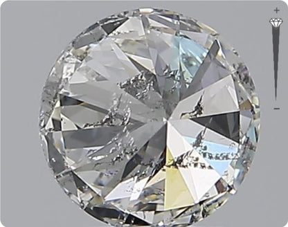 Natural 1.50ct GIA Diamond | Color H | Clarity SI2 | Round Cut | VG EX EX #D10428