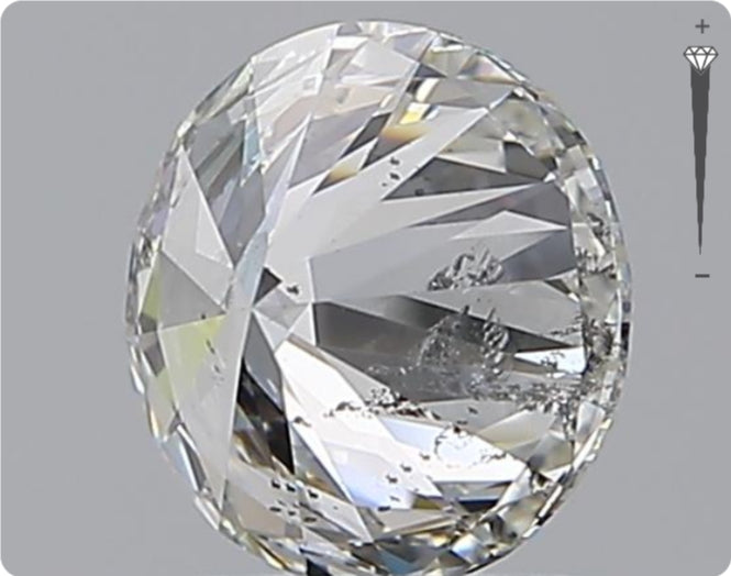 Natural 1.50ct GIA Diamond | Color H | Clarity SI2 | Round Cut | VG EX EX #D10428
