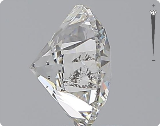 Natural 1.50ct GIA Diamond | Color H | Clarity SI2 | Round Cut | VG EX EX #D10428