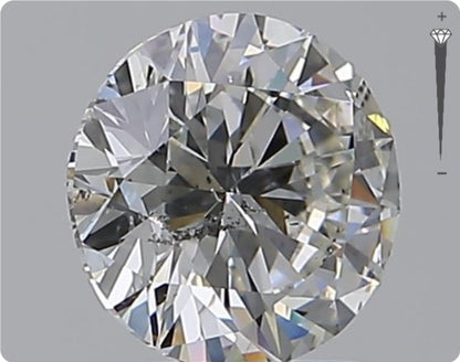 Natural 1.50ct GIA Diamond | Color H | Clarity SI2 | Round Cut | VG EX EX #D10428