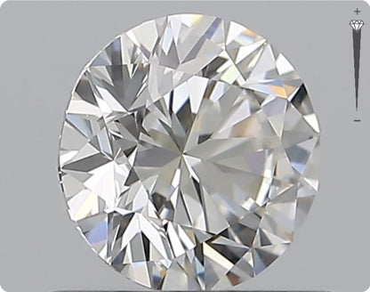 Diamant naturel de 0,71 ct GIA | Couleur E | Pureté VVS2 | Taille ronde | EX EX EX #D10429