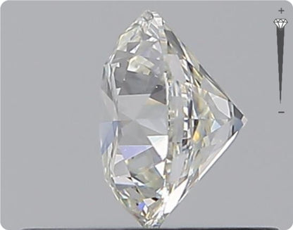 Diamant naturel GIA 0,51 ct | Couleur G | Pureté VS2 | Taille ronde | TB EX TB #D10430