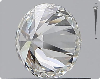 Diamant naturel GIA 0,51 ct | Couleur G | Pureté VS2 | Taille ronde | TB EX TB #D10430