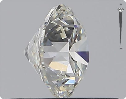 Diamant naturel GIA 0,51 ct | Couleur G | Pureté VS2 | Taille ronde | TB EX TB #D10430