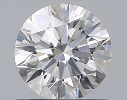 Diamant naturel GIA de 0,61 ct | Couleur F | Pureté SI1 | Taille ronde | EX EX EX #D10436