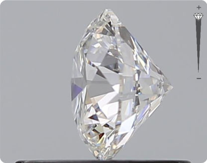 Diamant naturel GIA de 0,53 ct | Couleur E | Pureté VVS1 | Taille ronde | EX EX EX #D10438