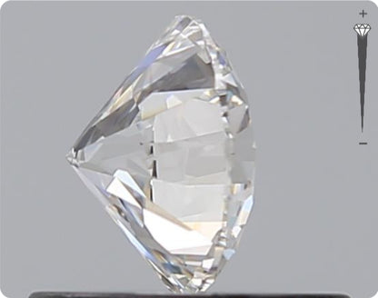 Diamant naturel GIA de 0,53 ct | Couleur E | Pureté VVS1 | Taille ronde | EX EX EX #D10438