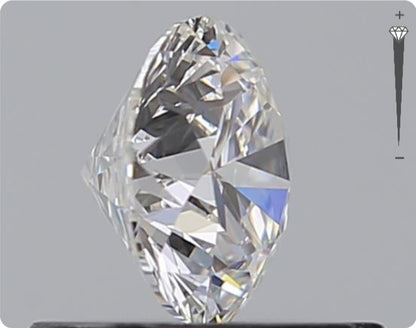 Diamant naturel GIA de 0,53 ct | Couleur E | Pureté VVS1 | Taille ronde | EX EX EX #D10438