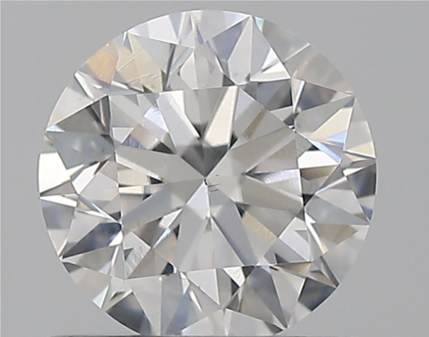 Natural 0.73ct GIA Diamond | Color F | Clarity SI2 | Round Brilliant | EX EX EX #D10439
