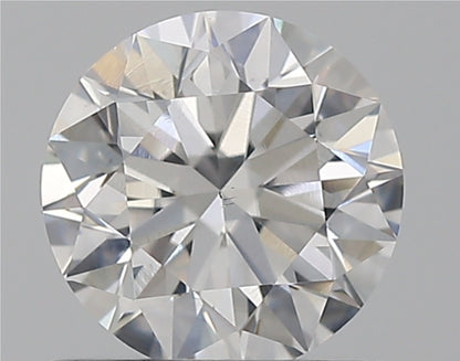 Natural 0.73ct GIA Diamond | Color F | Clarity SI2 | Round Brilliant | EX EX EX #D10439