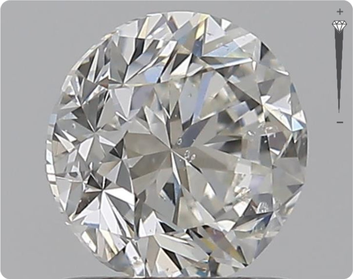 Natural 1.00ct GIA Diamond | Color G | Clarity SI2 | Round Cut | GD VG VG #D10441