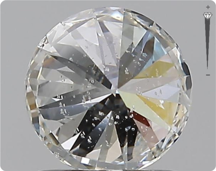 Natural 1.00ct GIA Diamond | Color G | Clarity SI2 | Round Cut | GD VG VG #D10441