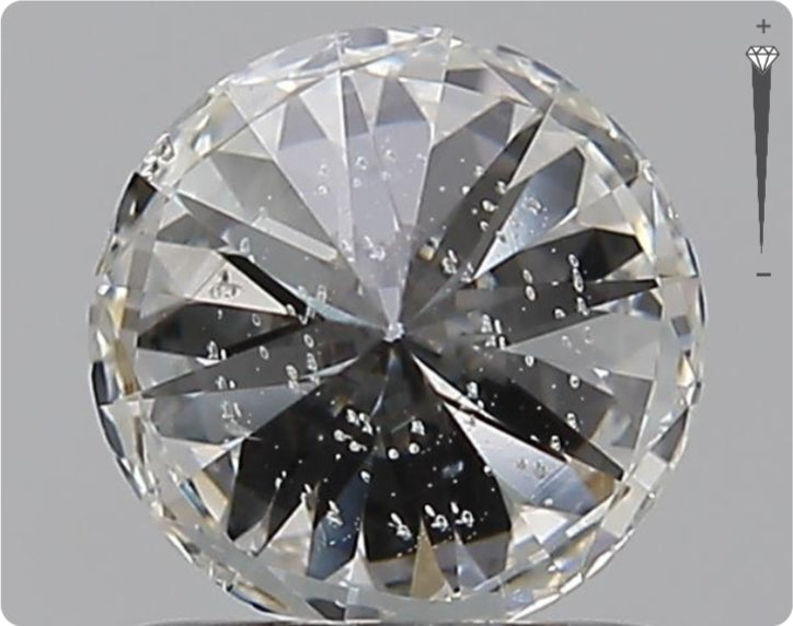 Natural 1.00ct GIA Diamond | Color G | Clarity SI2 | Round Cut | GD VG VG #D10441