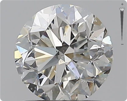Natural 1.00ct GIA Diamond | Color G | Clarity SI2 | Round Cut | GD VG VG #D10441
