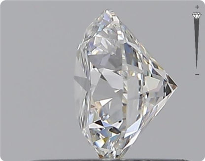 Natural 0.51ct GIA Diamond | Color E | Clarity IF | Round Brilliant Cut | EX EX EX #D10445
