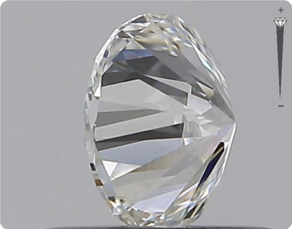 Natural 0.51ct GIA Diamond | Color E | Clarity IF | Round Brilliant Cut | EX EX EX #D10445