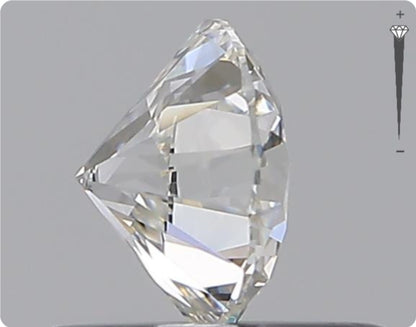 Natural 0.51ct GIA Diamond | Color E | Clarity IF | Round Brilliant Cut | EX EX EX #D10445