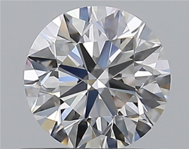 Natural 0.59ct GIA Diamond | D Color | VVS1 Clarity | Round Brilliant | EX EX EX #D10446