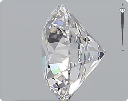 Natural 0.59ct GIA Diamond | D Color | VVS1 Clarity | Round Brilliant | EX EX EX #D10446
