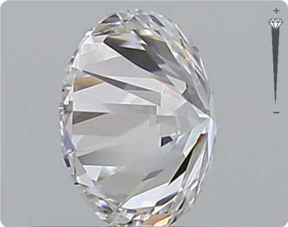 Natural 0.59ct GIA Diamond | D Color | VVS1 Clarity | Round Brilliant | EX EX EX #D10446