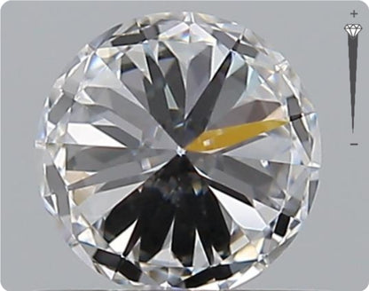 Natural 0.59ct GIA Diamond | D Color | VVS1 Clarity | Round Brilliant | EX EX EX #D10446