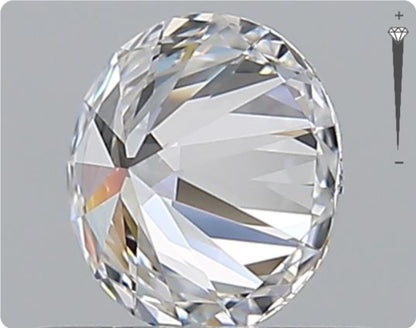 Natural 0.59ct GIA Diamond | D Color | VVS1 Clarity | Round Brilliant | EX EX EX #D10446