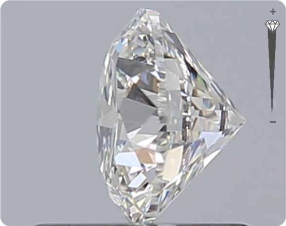 Natural 0.70ct GIA Diamond | Color F | Clarity VVS1 | Round Cut | VG EX VG #D10448