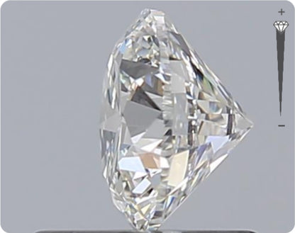 Natural 0.70ct GIA Diamond | Color F | Clarity VVS1 | Round Cut | VG EX VG #D10448