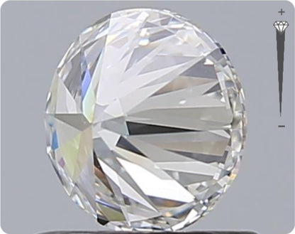 Natural 0.70ct GIA Diamond | Color F | Clarity VVS1 | Round Cut | VG EX VG #D10448