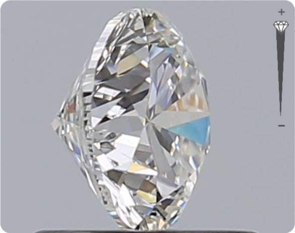 Natural 0.70ct GIA Diamond | Color F | Clarity VVS1 | Round Cut | VG EX VG #D10448