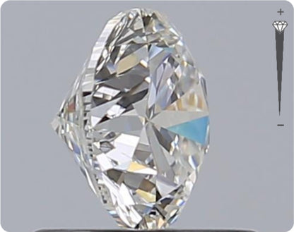 Natural 0.70ct GIA Diamond | Color F | Clarity VVS1 | Round Cut | VG EX VG #D10448