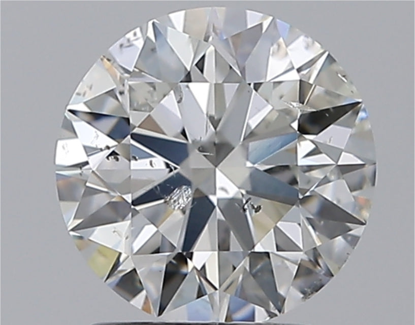 Diamant naturel de 1.51ct GIA | Couleur H | Pureté SI2 | Taille ronde | EX EX EX #D10449