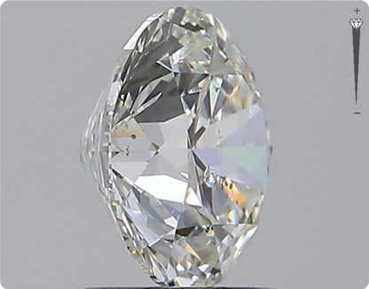 Diamant naturel de 1.51ct GIA | Couleur H | Pureté SI2 | Taille ronde | EX EX EX #D10449