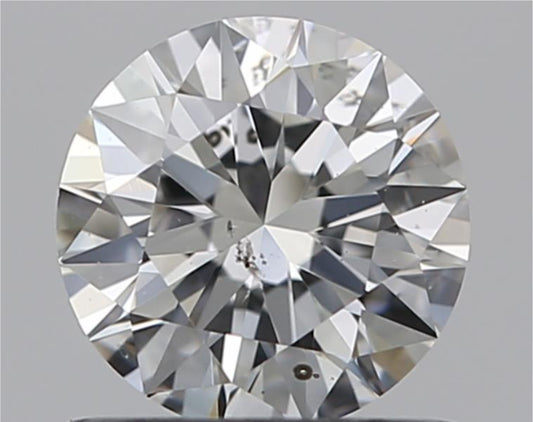 Natürlicher 0.71ct GIA Diamant | Farbe H | Reinheit SI2 | Rundschliff | VG EX VG #D10453