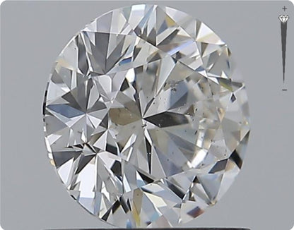 Natürlicher 1.00ct GIA Diamant | Farbe G | Reinheit SI2 | Rundschliff | EX EX EX #D10454
