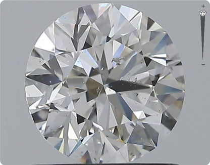Natürlicher 1.00ct GIA Diamant | Farbe G | Reinheit SI2 | Rundschliff | EX EX EX #D10454